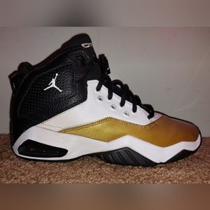Jordan 6y Court Shoes b'loyal men's 6 women's 8 gold black